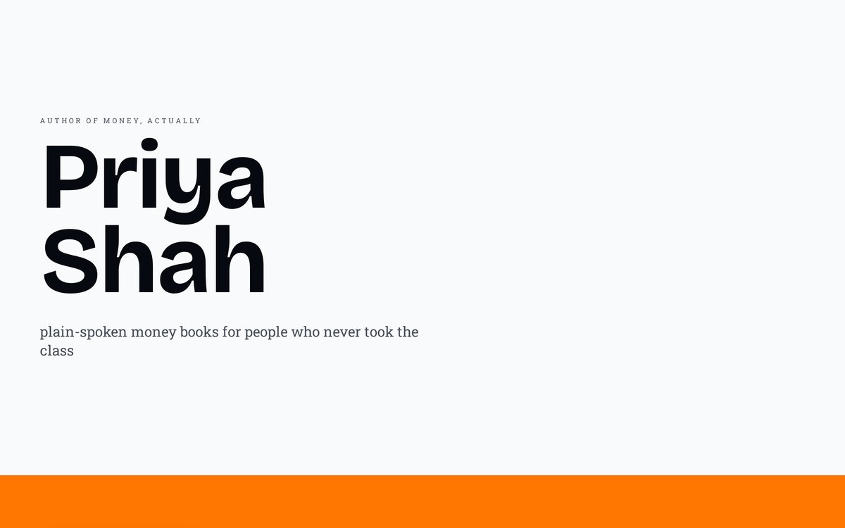The Spine template as published on Priya Shah's site